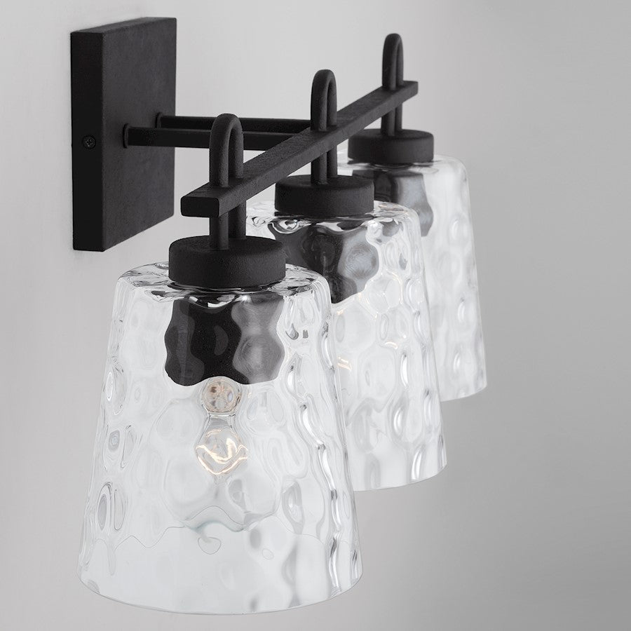 Bathroom Vanity Light, Black Iron