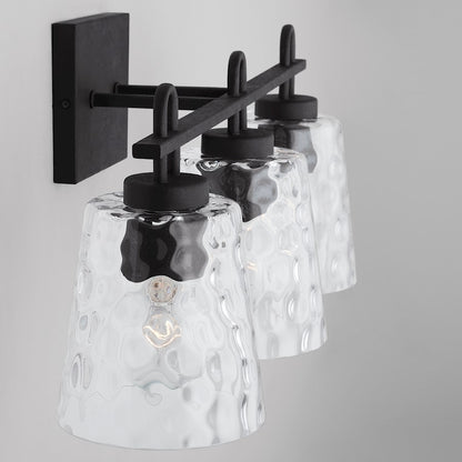 Bathroom Vanity Light, Black Iron