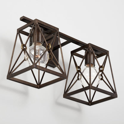 Bathroom Vanity Light, Buffed Bronze