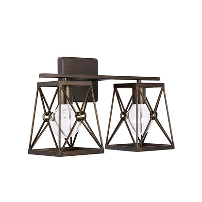 Bathroom Vanity Light, Buffed Bronze