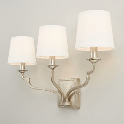 3 Light Bathroom Vanity Light, Winter Gold
