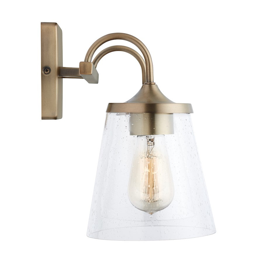 Bathroom Vanity Light, Clear Seeded