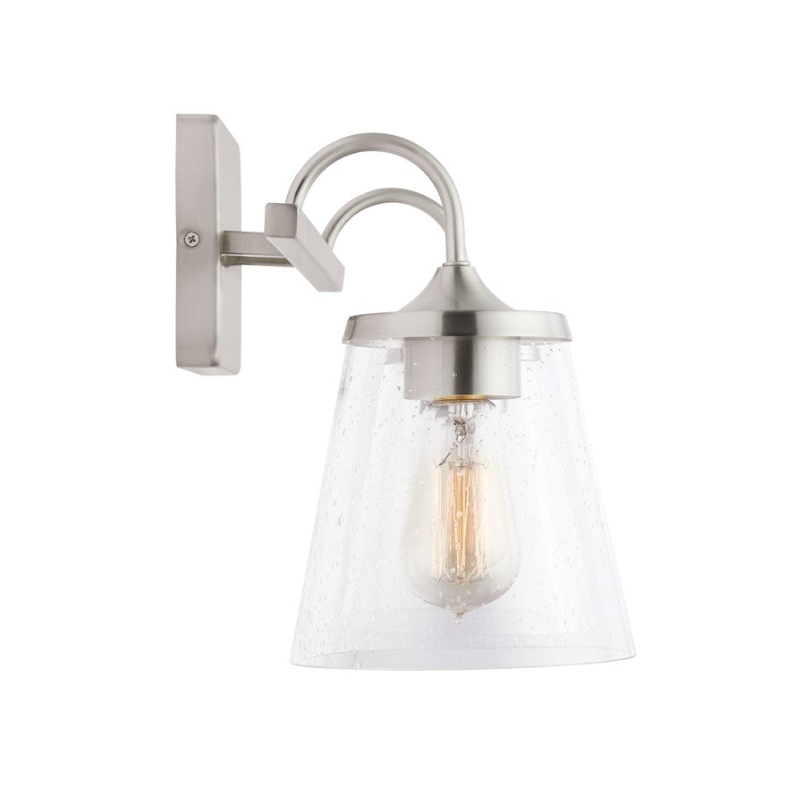 Bathroom Vanity Light, Clear Seeded