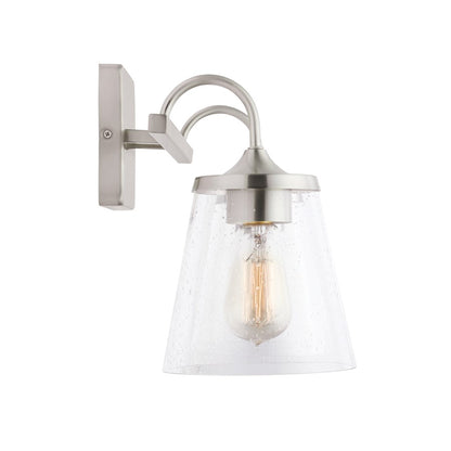Bathroom Vanity Light, Clear Seeded
