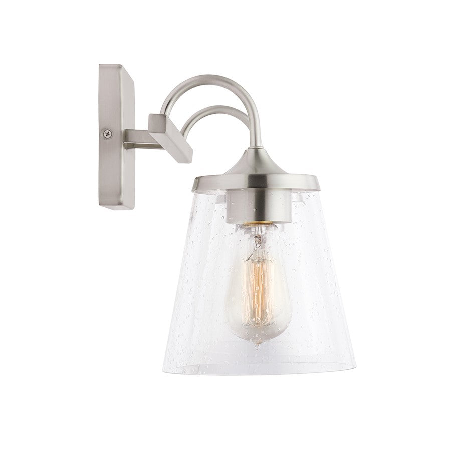 Bathroom Vanity Light, Clear Seeded