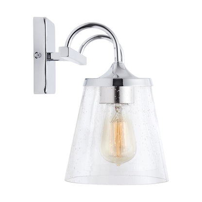 Bathroom Vanity Light, Clear Seeded