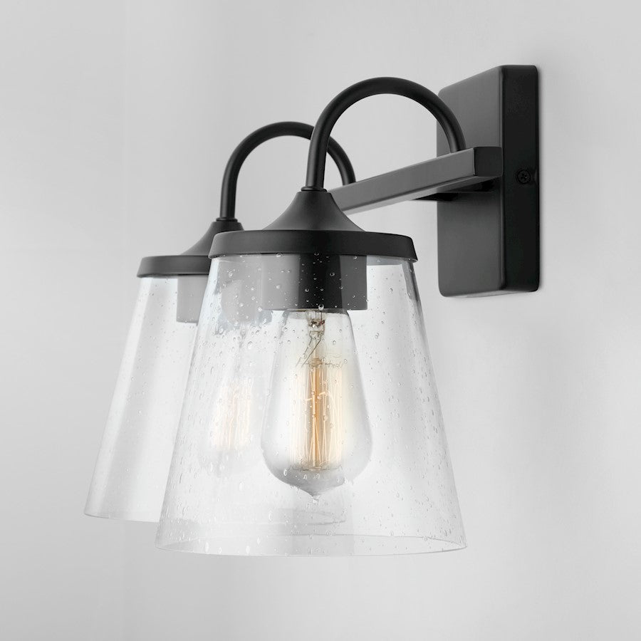 Bathroom Vanity Light, Clear Seeded