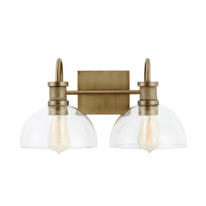 Bathroom Vanity Light, Aged Brass