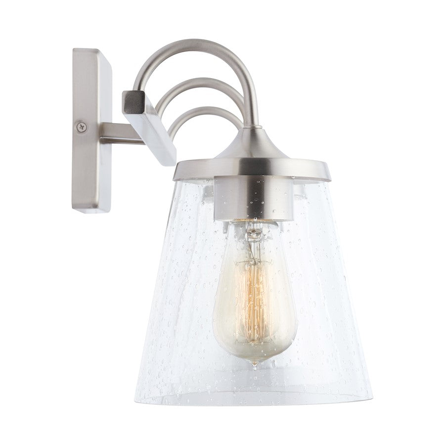 Bathroom Vanity Light, Clear Seeded