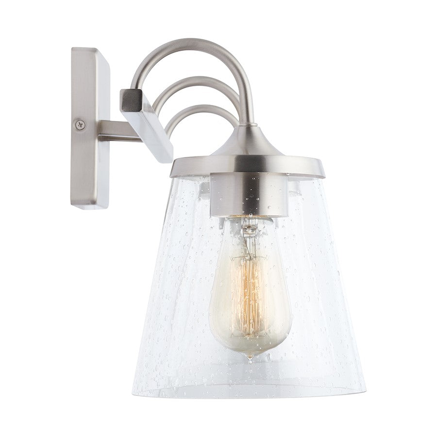 Bathroom Vanity Light, Clear Seeded
