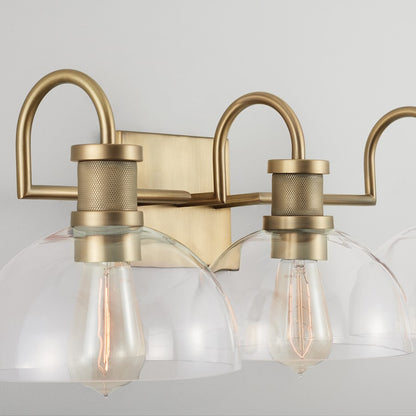 Bathroom Vanity Light, Aged Brass