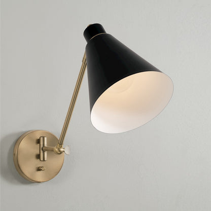 2 Light Bathroom Vanity Light, Aged Brass
