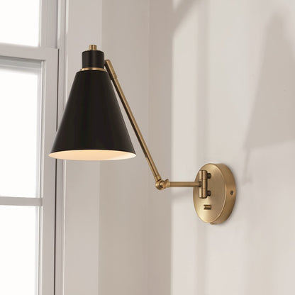 2 Light Bathroom Vanity Light, Aged Brass
