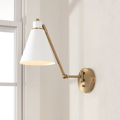 3 Light Bathroom Vanity Light, Aged Brass