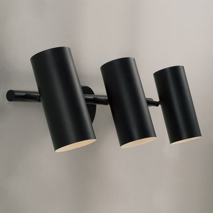 Capital Lighting Robbie 3 Light Vanity, Matte Black