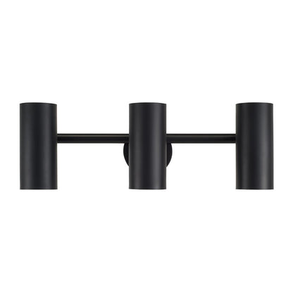 Capital Lighting Robbie 3 Light Vanity, Matte Black