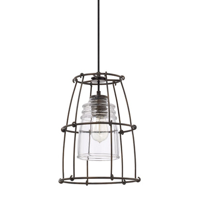 1 Light Pendant, Nordic Grey
