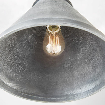 1 Light Pendant, Anitque Grey