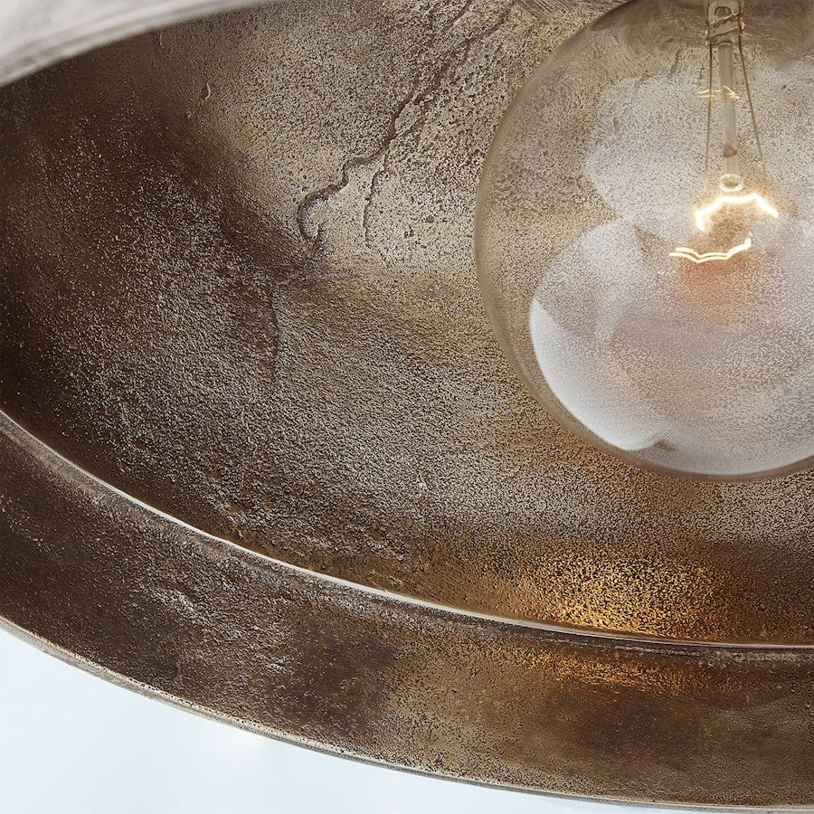 1 Light Pendant, Oxidized Nickel