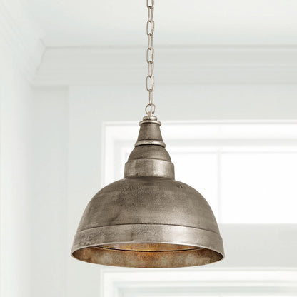 1 Light Pendant, Oxidized Nickel