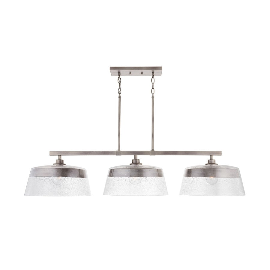 1 Light Pendant, Grey Wash