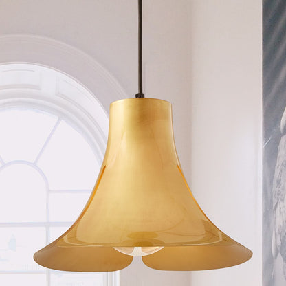 1 Light Pendant, Soft Brushed Brass