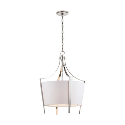 1 Light Pendant, Polished Nickel