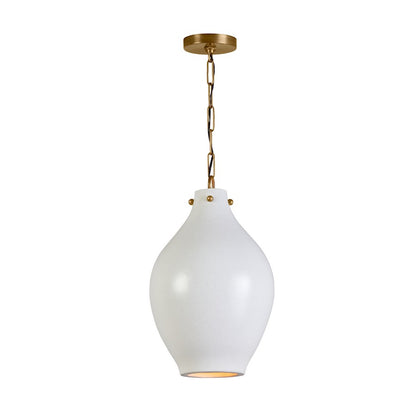 Pendant, Patinaed Brass