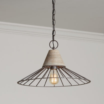 1 Light Pendant, Urban Wash