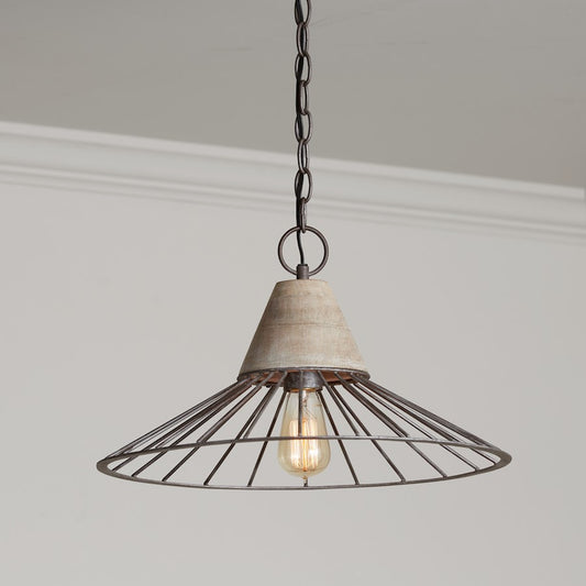 1 Light Pendant, Urban Wash