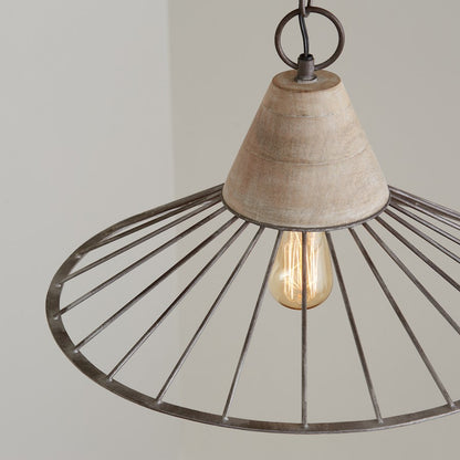 1 Light Pendant, Urban Wash