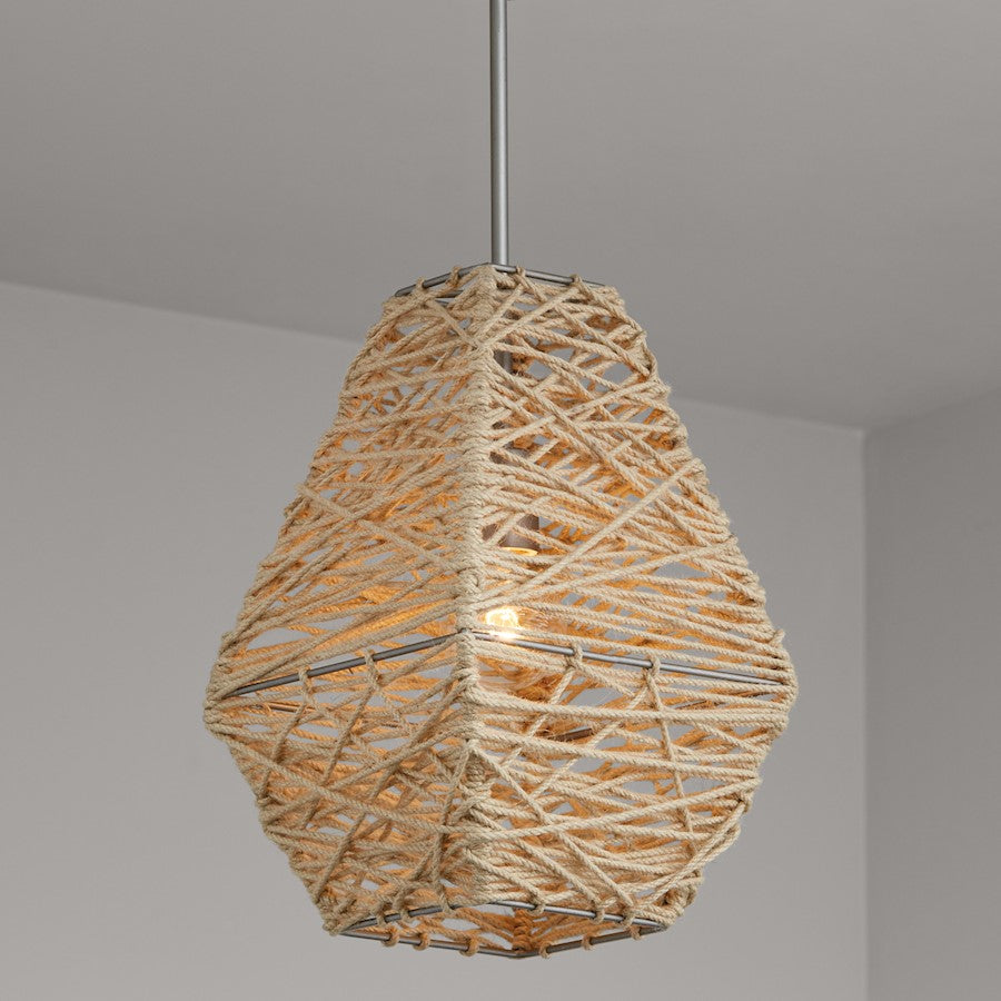1 Light Pendant, Grey