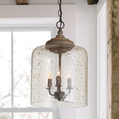 3 Light Pendant, Nordic Grey