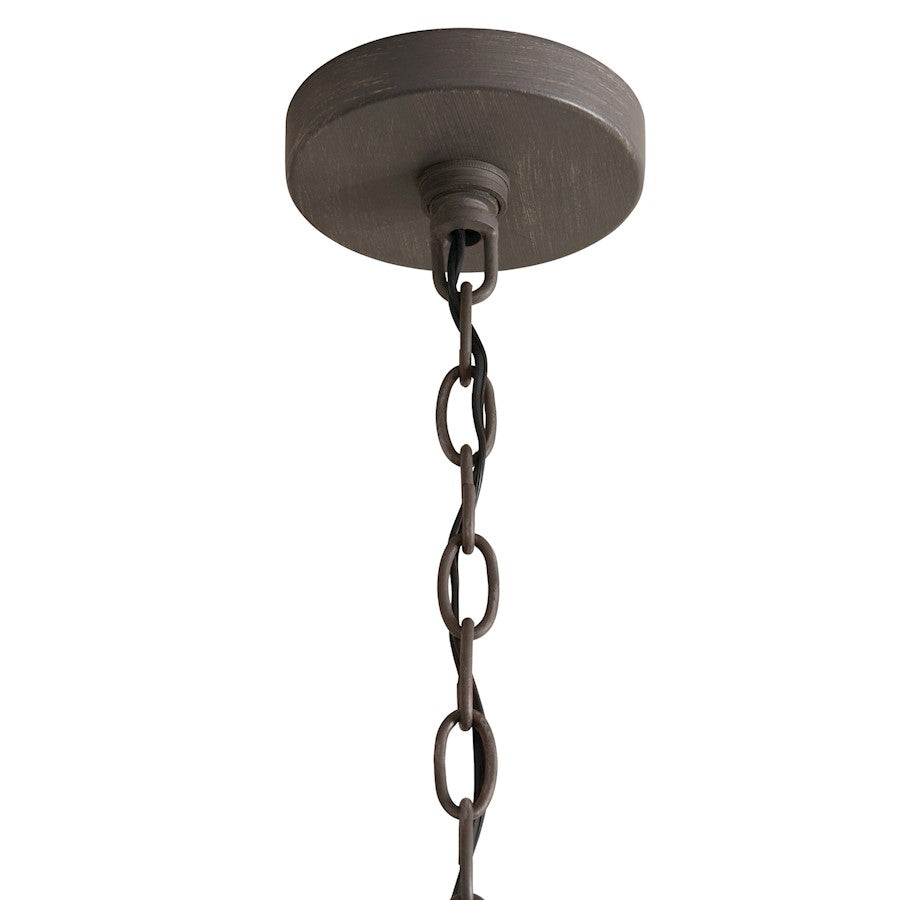Pendant, Blazed Rattan/Nordic Grey
