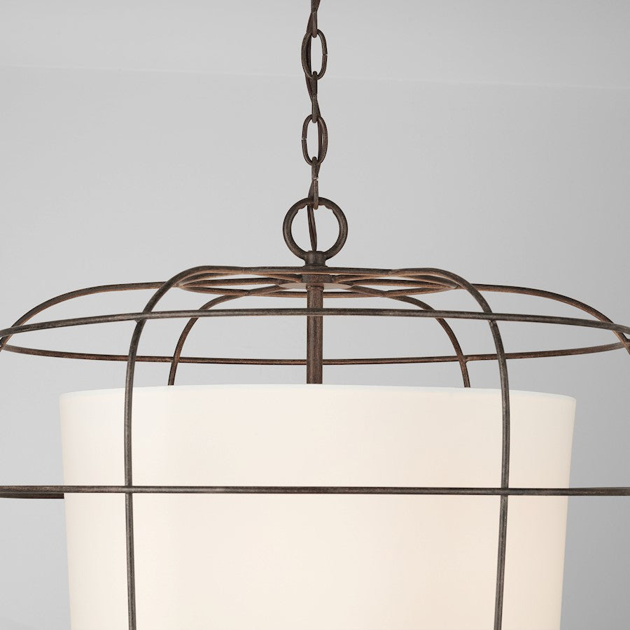 4 Light Pendant, Farm House