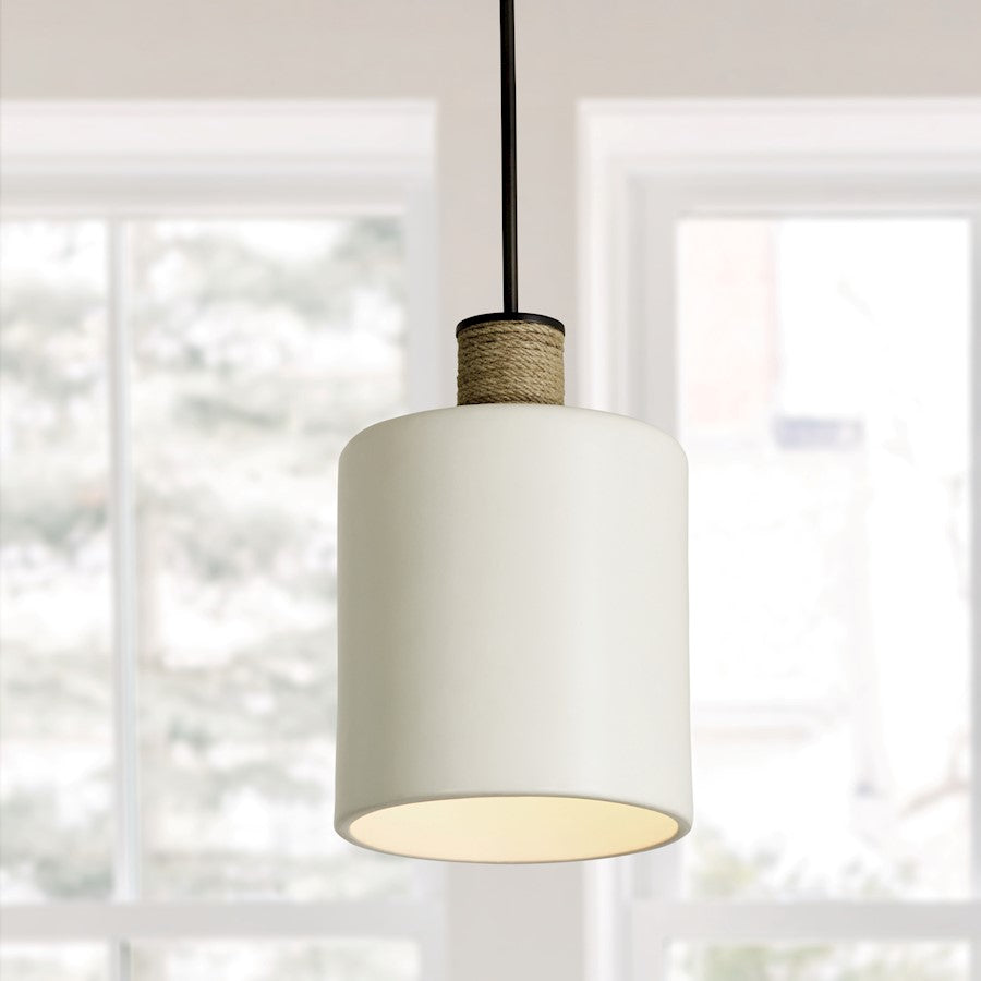 1 Light Small Pendant, Dark Pewter