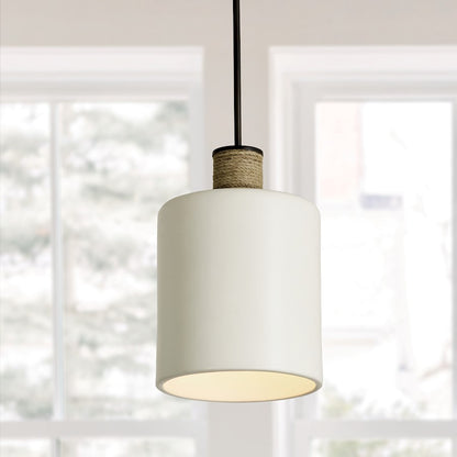1 Light Small Pendant, Dark Pewter