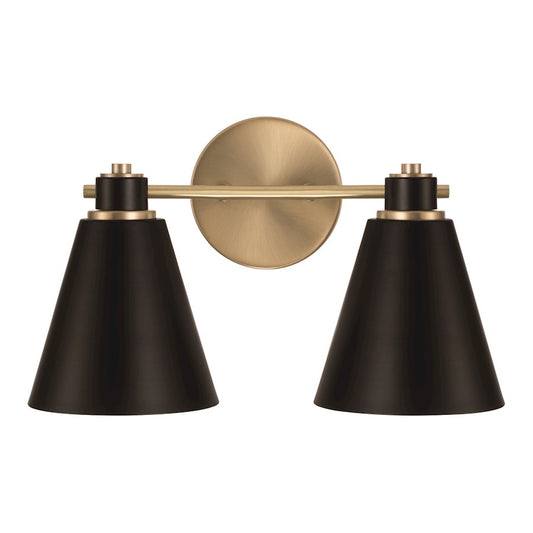 1 Light Pendant, Aged Brass