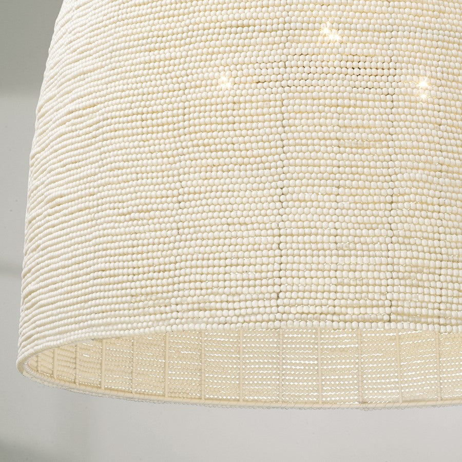 Capital Lighting Natalia 3 Light Pendant, Aged Brass