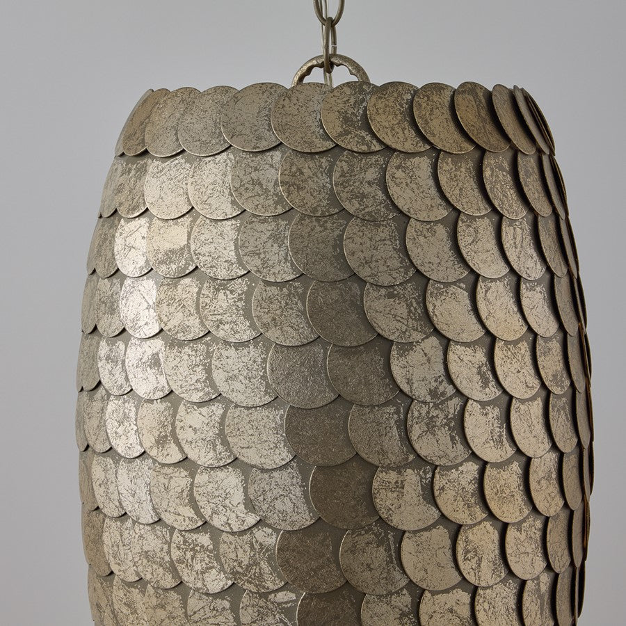 Capital Lighting Delphine 1 Light 12" Pendant, Grecian Luster