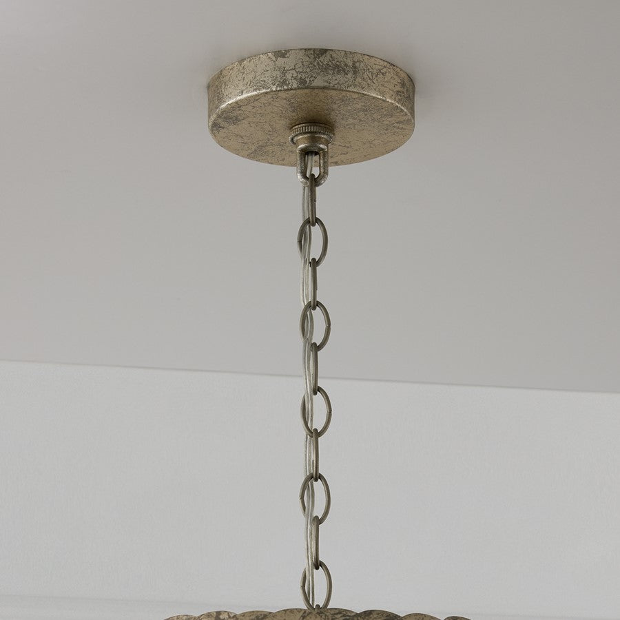 Capital Lighting Delphine 1 Light 12" Pendant, Grecian Luster