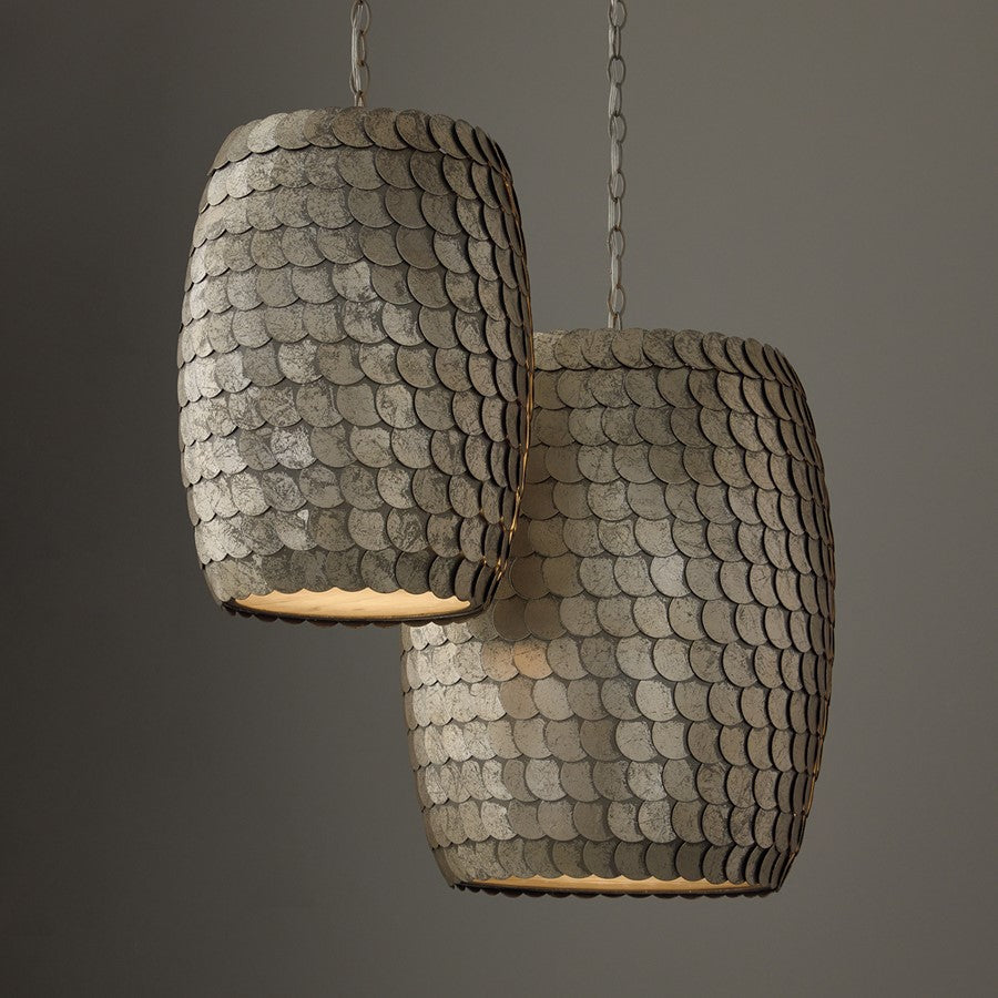 Capital Lighting Delphine 1 Light 15" Pendant, Grecian Luster