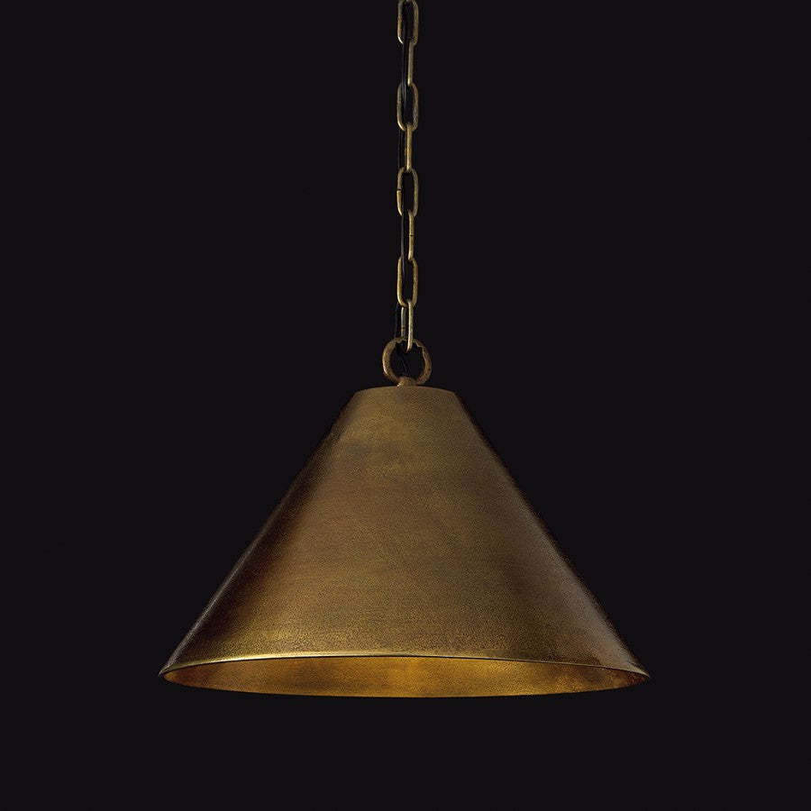 Capital Lighting Casa 1 Light Pendant, Oxidized Brass
