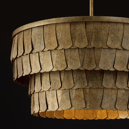 Capital Lighting Arden 4 Light Pendant, Ancestral Gold