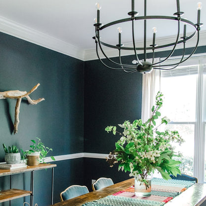 Rylann Chandelier, Matte Black
