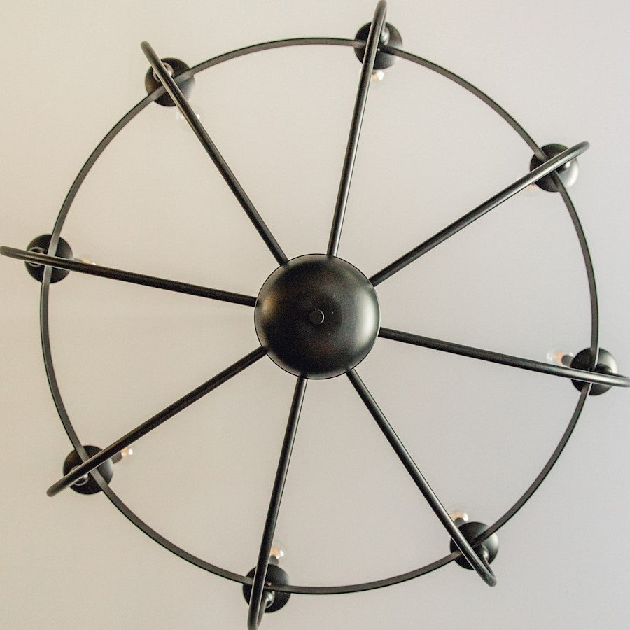 Rylann Chandelier, Matte Black