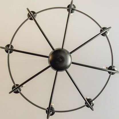 Rylann Chandelier, Matte Black