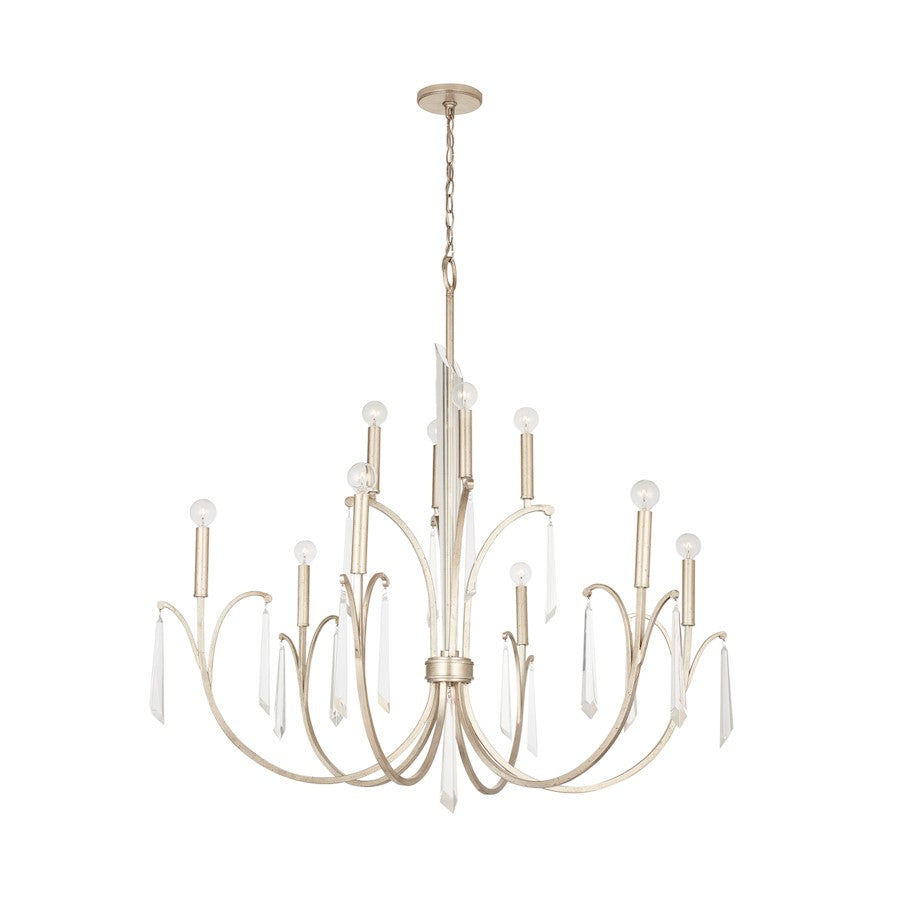 Gwyneth Chandelier, Winter Gold