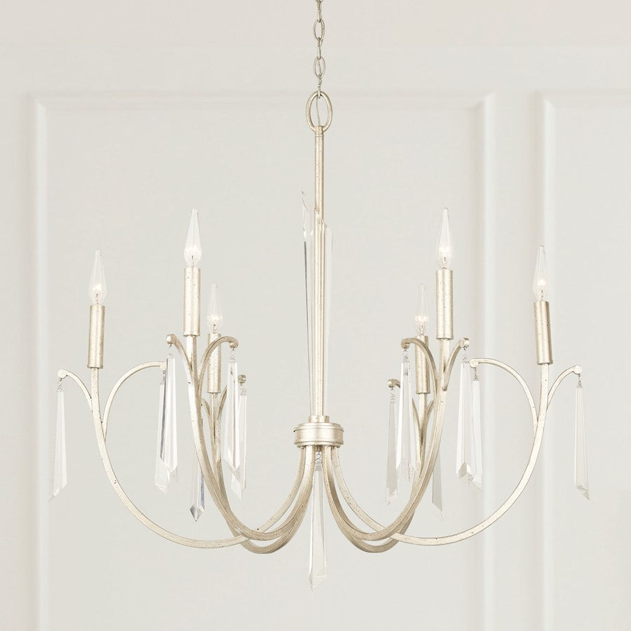 Gwyneth Chandelier, Winter Gold