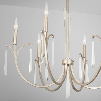 Gwyneth Chandelier, Winter Gold